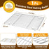 P&P CHEF 12.5 Inch Baking Sheet Pan with Rack Set, Stainless Steel Cookie Sheet Tray for Oven Use