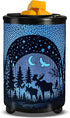 Leyoue Electric Wax Warmer with PTC Heating - Enchanting Deer in Forest Iron Design, Melts Wax Blocks, Home Decor