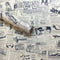 Lependor Removable Self Adhesive Printed Stick Wall Paper Peel and Stick Decorative Shelf Drawer Liner Roll