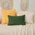Pack 1 14x24 Inch, UGASA Lumbar Throw Pillow Covers of Super Soft Boho Corduroy Decorative Pillow Covers Cases Solid