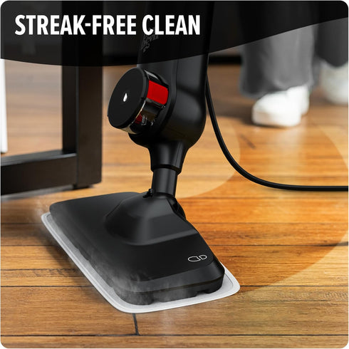 32 oz., Dirt Devil Steam Water Hard Floor Cleaner, Spring Meadow Scent, Natural Hard Floor Demineralized Water Cleaner