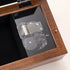 Petite Rose Music Box with Walnut Finish