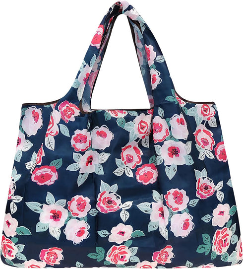 Wrapables Durable Large Nylon Reusable Shopping Bag