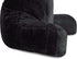 Husband Pillow Black, Original Reading Pillow in Bed Rest Chair, Shredded Memory Foam Large Lounge Cushion Adult
