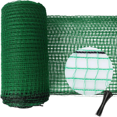 5x100ft Deer Fence Netting, Plastic Mesh Fence Heavy Duty Garden Fence Animal