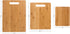 Classic Cuisine 3 Piece Set Bamboo Cutting Board, Natural by Classic Cuisine