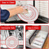 Silicone Bread Sling for Dutch Oven, Non-Stick Baking Mat with Extra Long Handles, 2 PCS Reusable Heat Resistant Baking