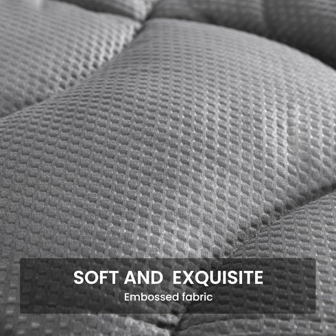 SLEEP ZONE Extra Long Twin Cooling Mattress Topper for College Dorm, Premium Zoned Cool Mattress Pad Cover