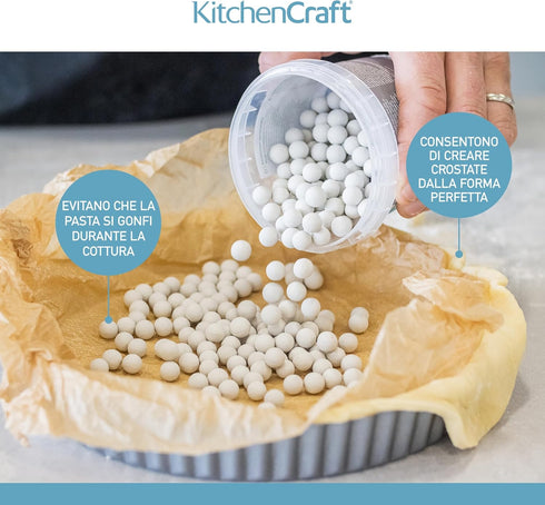 KitchenCraft 500g Tub of Ceramic Baking Beans
