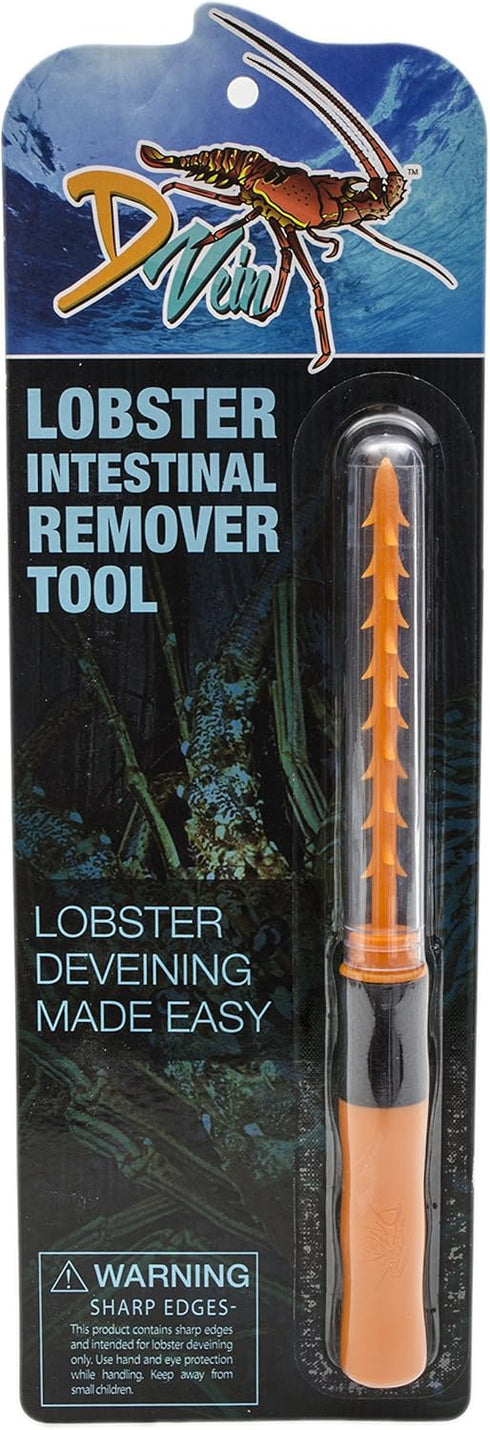 D Vein Lobster Deveiner Tool - Simple to Use Cleaner for Divers and Lobster Lovers with Crackers, Picks, Kits