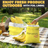 13.8x10.6" Banana Storage Bag with Aluminum Lining - Banana Bags to Keep Bananas Fresh Longer, Nylon Banana Keeper