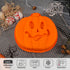 Webake Pumpkin 8 Inch Cake Pan, Silicone Jack-O-Lantern Mold, 3D Pumpkin Shaped Baking Pan for Halloween