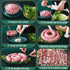 Awxevcik Food Grade Quality Manual Sausage Maker Sausage Stuffer Manual Plastic Meat Filler Funnel Tubes Sausage