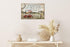 Farmhouse Wall Art, Red Truck Pictures with Inspirational Quotes, Vintage Truck Canvas Prints 12x18 Inch