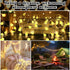 PJT 200 66FT 8 Cozy String Lights for Bedroom, LED Globe Plug in Fairy Lights, Connectable Warm White Twinkle Lights