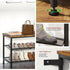 3-Tier accommodate 10-12 Shoe Rack for Entryway, Metal Shoe Rack with Storage Shelves and Spacious Top, Adjustable, It