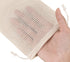 PALTERWEAR 100% Natural Cotton Double Drawstring Mesh Bag - For Herbs, Nuts, Spices, Set of 5