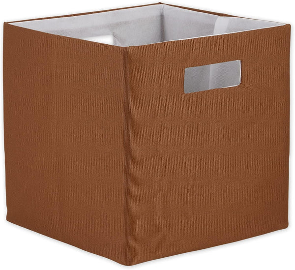 DII Collapsible Polyester Storage Cube, Solid, Lightweight and Durable, Large Square, 13x13x13,