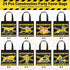 Photect 24 Pieces Construction Party Favors Bags, Non Woven Tote Bags for Birthday Party Supplies, Truck Treat Bags