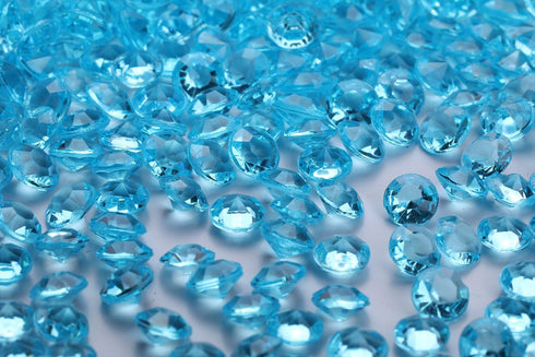 5000 pcs/Pack Wedding Table Scatter Confetti Crystals - 6 mm Acrylic Diamonds for Decorations