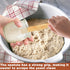 2Pcs Wooden Spatula for Cooking, Sourdough Spurtles Kitchen Tools with Hanging Holes for Dough Stirring