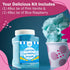 Under the Sun Products Package 2ct-(Pink Raspberry)-3lb (2ct-3lb Cotton Candy Floss Sugar of Vanilla and Blue Each