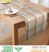 Urban Villa Easter Table Runner - 100% Cotton Fused Table Runner, Easter Special Buffalo Check 14" x 72''