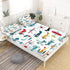 Yasida Cartoon Airplane Bed Sheets Set Queen Size for Kids Teens Colorful