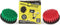 Drill Brush Combo Kit - Medium and Stiff 4-inch Round Spin Brush for Indoor/Outdoor Cleaning Supplies