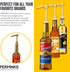 6 Pack Coffee Syrup Pump Dispenser (Gold) - Compatible with Torani, Davinci, and Skinny Syrup Bottles