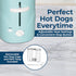 Nostalgia Pop-Up 2 Hot Dog and Bun Toaster - Works with Chicken, Turkey, Veggie Links, Sausages