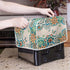 Quilted Boho Toaster Oven Covers, 4 Slice Kitchen Small Appliance Covers, Universal Size Dustproof Cover for Women Gift