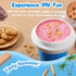 Frozen Slushie Maker Cup, DIY Magic Squeeze Slushy Cups, Portable Smoothies Cups for Juice Milkshake Yogurt Ice Cream
