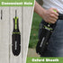 WORKPRO Hori Hori Garden Knife, 7" Stainless Steel Blade with Oxford Sheath for Weeding and Planting