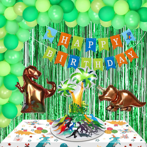 2 Pack Dinosaur Graduation Tablecloths, Dino Table Cover for Birthday, Kindergarten Preschool Grad, 52" X 87"