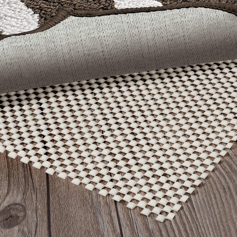 BALEINE Non Slip Rug Pad 8'x10', Extra Thick Gripper for Hardwood Floors, Under Carpet