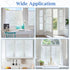 Coavas Non-Adhesive Frosted Glass Window Film & Privacy Film for Home & Office 23.6"x78.7" Easy DIY Installation