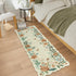 2x5 (2x5ft,Beige) Lahome Floral Kitchen Runner Rug, Rug Runners for Hallways Non Slip Ultra-Thin Soft Washable Carpet