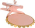 12 Inch Pink Cardboard One Tier Cake Stand for Birthday Party Decorate (2)