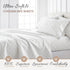 Linen Market Double-Brushed Microfiber Twin Sheet Set, 3 Piece, Oeko-TEX Certified, Soft Floral Light Blue