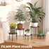 5 Pack Plant Stand Indoor Outdoor Heavy Duty Metal Stand Multiple Plants, Anti-Rust Iron Flower Pot Stand Decoration