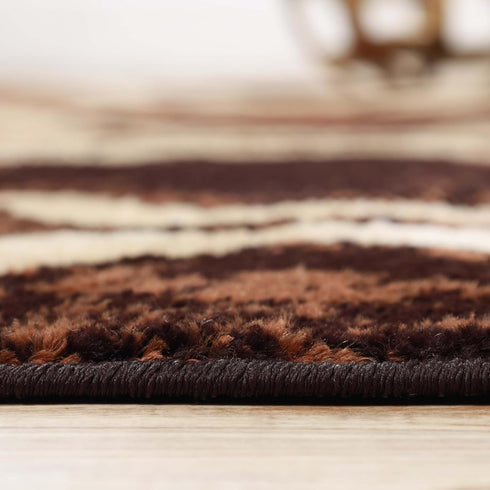 2' 3', Superior Indoor Small Area Rug, Jute Backed, Perfect for Living/ Dining Room, Bedroom, Office, Kitchen