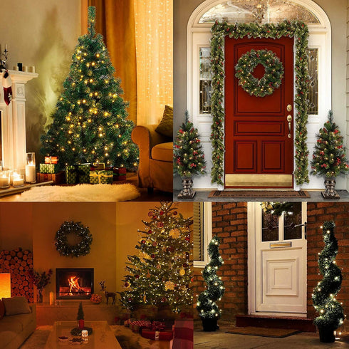50 8 2 Pack Christmas Lights - Battery Operated String Lights LED String Lights Mini Lights with Auto-Timer