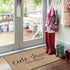 Welcome Mat for Front Door, Cute Shoes Take Them Off Indoor Doormat with Rubber Backing, Non-Slip and Easy to Clean