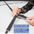 FeelAtHome Bed Sheet Holder Straps - Criss-Cross Suspenders Keep Fitted/Flat Sheets in Place for Twin Queen King