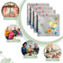 Maison d' Hermine Cloth Napkins Set of 4, 100% Cotton, Reusable Square Napkins for Dinner, Party, Wedding (Jardin D'Ete