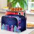Toaster Cover 2 Slice Small Appliance Covers Organizer Colorful Cats Pattern Washable Toaster Bag Bread Maker Cover, S