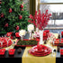 4 Pack 17 Inch Lvydec Artificial Red Berry Stems - Christmas Holly Berry Branches for Holiday Home Decor and Crafts