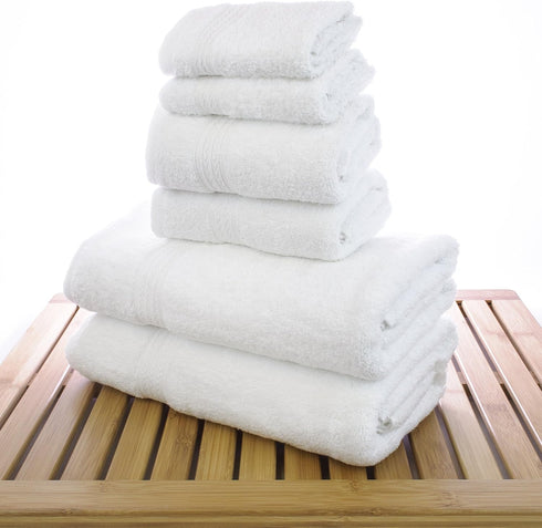 Set, 2 2 2 Chakir Turkish Linens Soft Touch Linen Terry Cloth Towel Bath Towels, Hand Towels, Washcloths, White