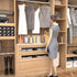 Closet, SPACEKEEPER Shelf Divider for Adjustable Purse Organizers Handbag Separators Storage Organizer Bookshelf